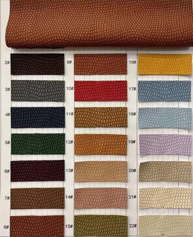 2025 New Stlye Lizard Embossed PU Leather For Handbag Shoes Box Furniture