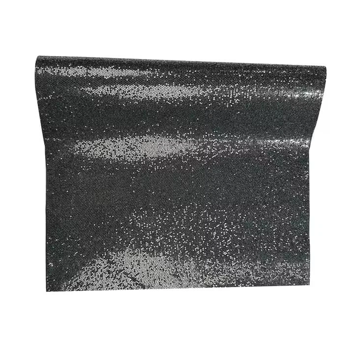 PU Faux Synthetic Leather Roll Glitter Mesh For DIY Shoe Bag Notebook Cover Decor Crafts Luggage Home Decor Textiles